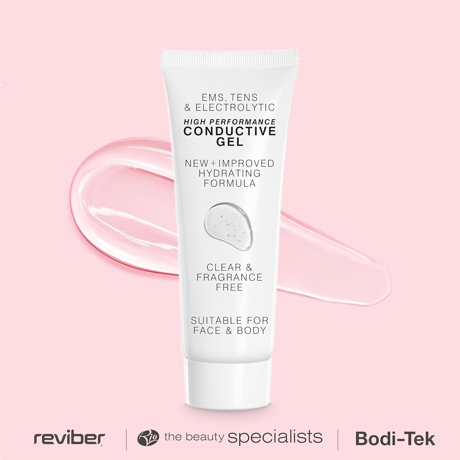 Rivela conductive gel texture close-up
